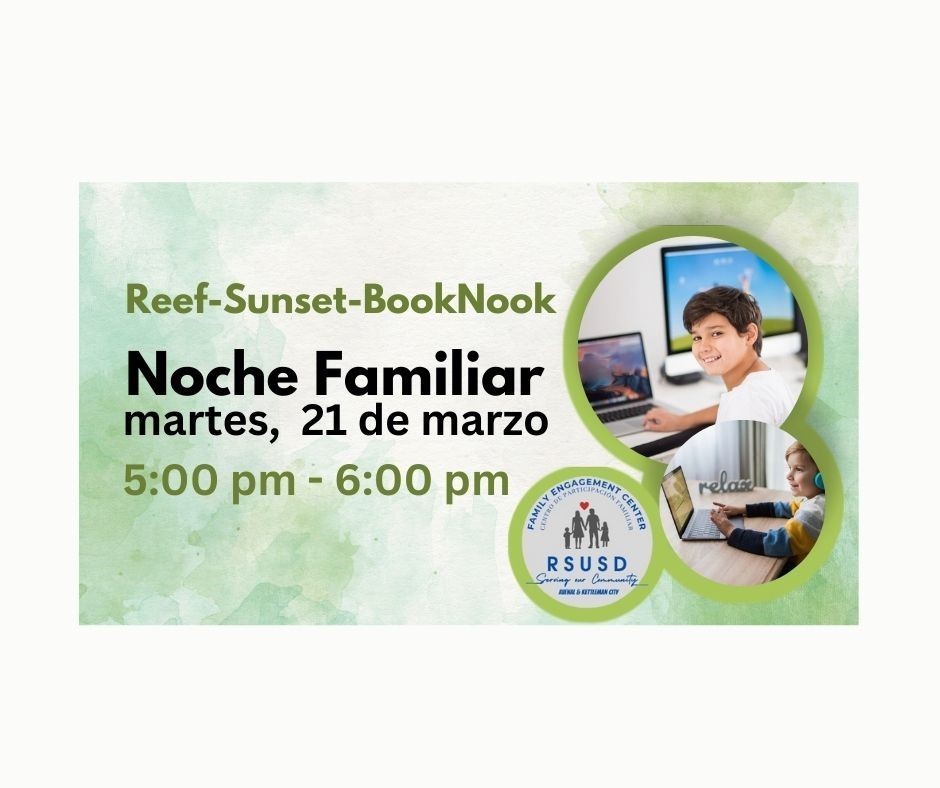 Reef-Sunset Book Nook - Noche Familiar
