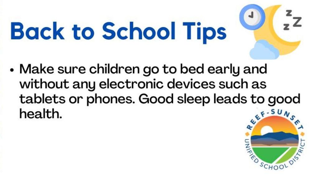 Back to school tips!