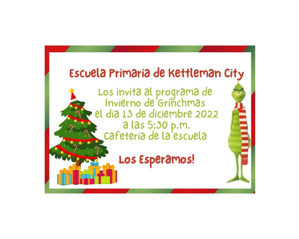 Escuela de Primaria de Kettleman City Programa de Invierno Kettleman