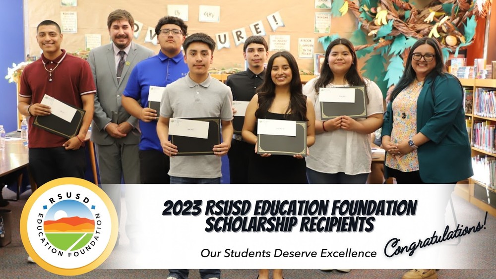 RSUSD Education Foundation 2023 Scholarship Recipients