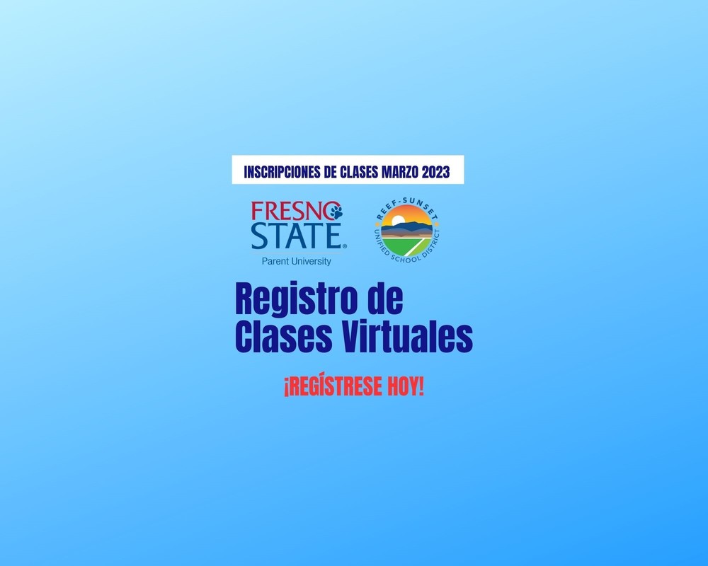  Inscripciones de clases virtuales de la Universidad Estatal de Fresno