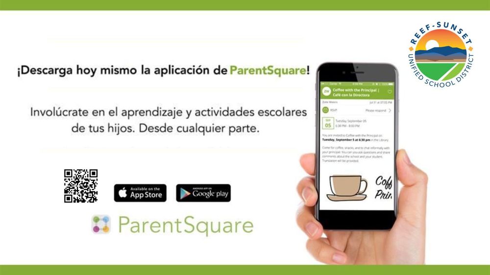 ParentSquare - ¡Manténgase conectado con la escuela de su hijo!