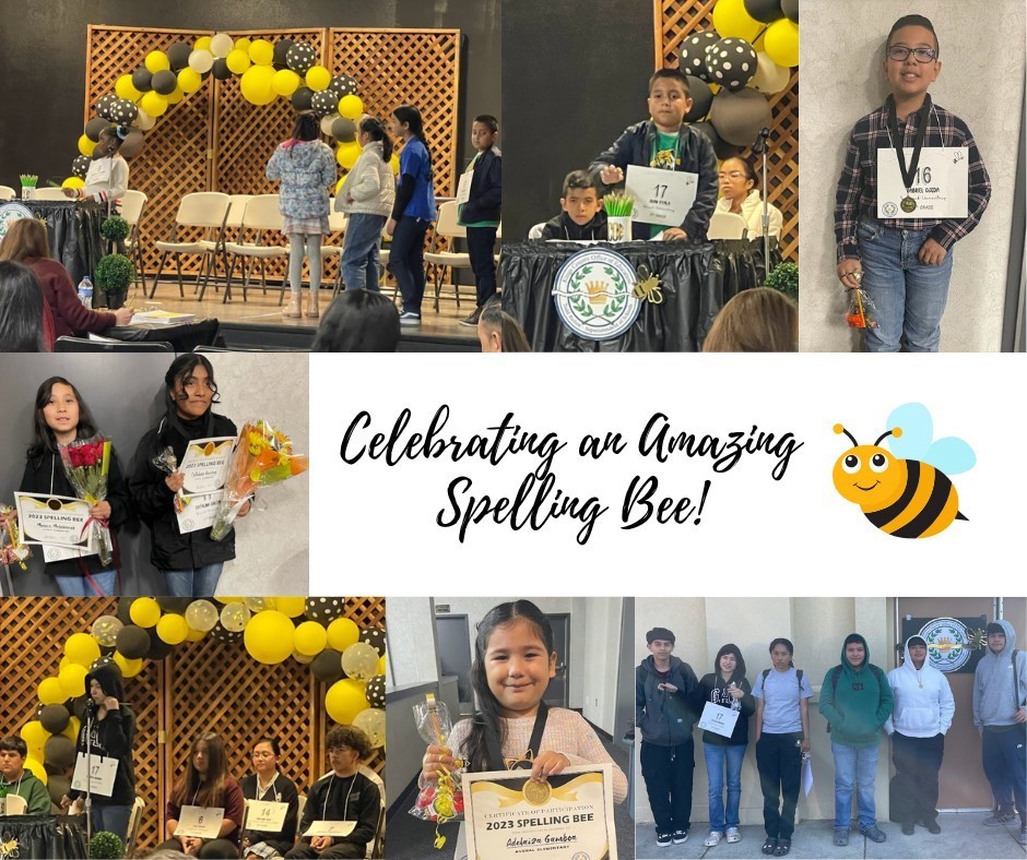 celebrating an amazing spelling bee!