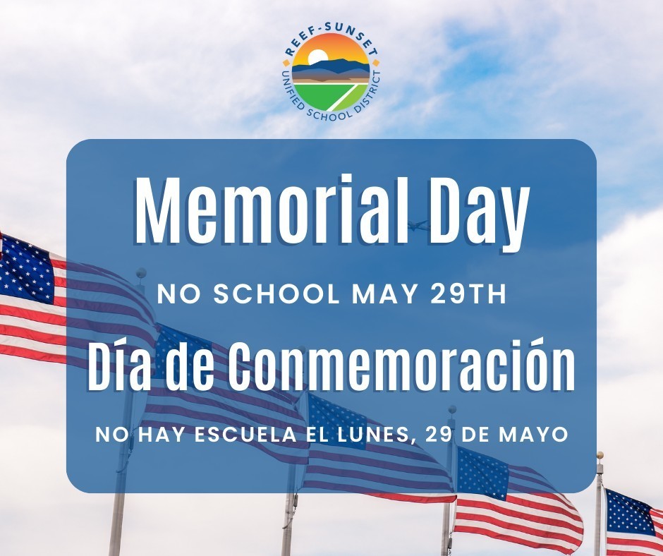 Memorial Day - No School